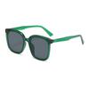 Gafas de Sol para Mujer, Montura Cuadrada, Gafas Cuadradas Versátiles, Parasol Geométrico Uv400, Montura Negra, Protección UV