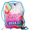 Bolsas Transparentes con Cordón para Maratón Hechas a Medida 14-30 Mochilas Deportivas Transparentes de Seda Bolsas para Eventos Hechas a Medida Bolsas para Carreras Pedido