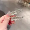 Versão Coreana Design de Nicho Laço com Strass Bico de Pato Presilha de Cabelo 2024 Nova de Alta Qualidade Elegante Pequena Estilo Chanel Presilha Lateral