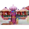 Silla giratoria eléctrica giratoria Castle. Silla giratoria eléctrica giratoria de escape. Equipo de Parque Infantil. Carrusel. Juguetes