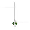 Entra en PDD Crystal Sun Catcher colgante de cristal colgante de Navidad decoración de jardín atrapasoles color campanillas de viento