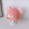Chapéus de Urso Quentinhos e Fofos para Outono e Inverno, Chapéus com Proteção para Orelhas para Meninos e Meninas, Bebês e Crianças Pequenas, Chapéus de Lã, Chapéus de Tricô para Bebês e Crianças