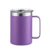 Taza de 16 oz Sublimación Asa Taza Taza Aislada de Acero Inoxidable Tapa de Oficina Taza de Café Opción de Regalo de Negocios