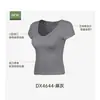 Top deportivo talla grande para mujer, camiseta de yoga ajustada de alta elasticidad, camiseta de manga corta transpirable de secado rápido para verano, fitness
