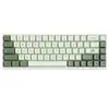 Matcha Coreano, Tailandês, Japonês, Inglês Pequeno Conjunto Completo Pbt Sublimação de Cor Xda Keycaps Adequado para 61/64/68/84/87/104