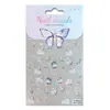 Pegatina Original Cisne Blanco para Uñas 5D Relieve Tridimensional Exquisita Rosa Cisne Blanco Pegatina para Uñas Joyería Estilo Aa