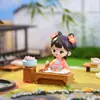 Canção de Cor Nacional de Menina Estilo Antigo - Quatro Estações Às Vezes Enfeites Decorações de Mesa Pontos Turísticos Artesanato Mais Vendido Presentes