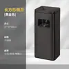Nuevo cenicero de hotel comercial de acero inoxidable para escaleras, cubo de basura vertical para vestíbulo de ascensor, papelera para baño