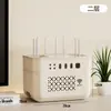 Caja de Almacenamiento para Router Wifi, Estante para Decodificador de TV, Organizador de Enchufes y Cables, Colocación de Módem Óptico, Ahorro de Espacio
