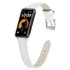 Adecuado para Huawei Band 8/9/10 nueva correa de cuero, Huawei 11/11pro correa de reloj de cuero de cola puntiaguda, superventas