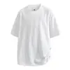 Camiseta de Verão de Berlim Masculina Casual Solta Manga Curta Tops 79 Simples Novo Estilo Versátil e Confortável Roupas 2025 Controle