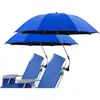Sombrilla Portátil para Playa y Camping de Venta Caliente Transfronteriza con Etiqueta, Sombrilla con Pinza Giratoria de 360 Grados, Sombrilla con Pinza para Silla de Camping y Pesca