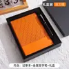 Cuaderno Simple A5 de Pana con Rayas Diagonales Estilo Business con Bordes Cepillados, Colgante, Planificador Engrosado, Logo Personalizable