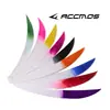 5 pulgadas color degradado dos colores objetivo de gota de agua pluma de pavo pluma de flecha pluma real color teñido a medias accesorios para arco y flecha DIY