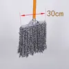Mopa de Palo de Madera Hilo de Algodón Mopa Doméstica Antigua Mopa para Polvo Propiedad de Fábrica Absorción de Agua Mopa Grande Ordinaria Xu Xiao