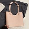 Venta al por mayor Nuevo Estilo Coreano Diseño Simple Nicho Bolso Cubo Axilar Gran Capacidad Commuter Ocio Bolso de Hombro