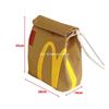 Mochila Transfronteriza de Papel Dupont, Bolso para Portátil de Estudiante, Bolso Escolar de Papel Kraft para Regalo Corporativo, Fábrica de Personalización