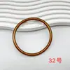 Pulsera de Silicona Brillante Europea y Americana Transfronteriza Nueva Placa Metálica Ligera Color Oro Foil 0.5 Pulsera de Silicona para Mujer