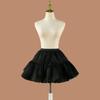 Suporte de saia Lolita25 suporte de fio macio de seis camadas curto violência diária suporte desossado COS underskirt pettiskirt