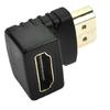 Codo de ángulo recto HDMI Codo de 90 grados Adaptador HDMI macho a hembra Adaptador de cabezal de extensión macho a hembra
