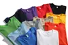 Camiseta de Color Sólido Nueva 2020 de Manga Corta para Estudiante Hombre Ropa de Verano para Parejas Moda Coreana Camiseta Básica de Media Manga
