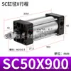 Cilindros, Componentes Pneumáticos Pequenos, Cilindros Booster, Pistões de Alto Empuxo, Cilindros Padrão de Liga de Alumínio Sc40/50/63
