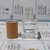 Frasco de Perfume Spot 10ml 20ml com Tampa de Madeira Frasco Sub-Frasco de Perfume Portátil Frasco Vazio com Borrifador de Pressão Frasco de Amostra de Perfume