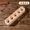 Molde Aita Herramientas de Madera para Hacer Taza Artemisa Hecho a Mano Separador Cónico Meridianos de Moxibustión Aparato de Moxibustión Herramienta Hecha a Mano de Madera Maciza