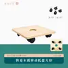 Soporte de Flores Móvil Base de Maceta de Madera con Ruedas Universales, Bandeja Base con Ruedas, Venta al por Mayor del Fabricante, Diseño Simple para Plantas Verdes