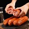 Shandong Qingdao Jamón de la Vieja Escuela Pierna de Cerdo Carne Salchicha de Jamón Grande Pieza Grande de Carne Salchicha de Cerdo Lista para Comer Auténtica