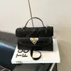 Nova Moda Versátil Simples Tendência 2025 Bolsa de Ombro para Mulheres Bolsa Transversal Pequena Quadrada Estilo Coreano para Mulheres