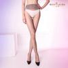 Medias sin costuras 0.1D malla cintura tiro profundo medias para mujer ultrafinas sedosas 512 agujas pantimedias sexys sin costuras 3038
