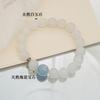 Pulsera Aguamarina Pulsera Ágata Luz de Luna Gris Pulsera Pulsera Niña Pulsera Ruth Same