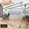 Tendedero plegable, de pie, retráctil, móvil, adecuado para dormitorios, balcones, uso doméstico, uso en exteriores para secar edredones y ropa, al por mayor