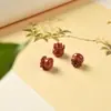 Acessórios de Cinábrio alto teor semente de paixão areia imperial acessórios de contas com face cortada acessórios de joias diy com contas feitas à mão