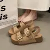 Sandalias Birkenstock de Plataforma con Suela Gruesa para Mujer, Calzado de Verano para Exteriores, Nuevo Modelo 2026, Casual y Cómodo, Zapatos Romanos Deportivos de Playa Súper Populares