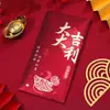 Venta al por mayor de fábrica cebollín sobre rojo esmerilado dorado papel duro Li es una palabra feliz de boda para no. sobre rojo de mil yuanes
