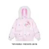 Diseño de muñeco de nieve lindo, con un cuello grande de piel sintética, este nuevo abrigo de algodón relleno de plumón para mujer está engrosado para mayor calidez y es perfecto para figuras petite.