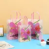Bolsa de Regalo Transparente Temporada de Graduación de Jardín de Infancia Souvenir de Cumpleaños Bolsa de Tote Regalo para Niños Bolsa para Empaquetar Snacks