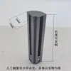 Aleación de aluminio 18 placas gris hierro ángulo recto bolsa de cama esquina de cama esquina de cama protector de esquina de cama conector de esquina bolsa de cabecera de gabinete suspendido