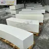 Banqueta de concreto anelada para paisagismo municipal personalizada GRC redonda redonda banqueta para árvore em anelado emenda segmentada cadeira de lazer