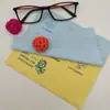 Tienda de gafas Impresión general monocromática paño para gafas fabricantes al por mayor paño para limpiar pantalla de teléfono móvil paño para gafas de miopía