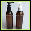 Botella con Dispensador de Champú de 250 ml Botella Desmaquillante de Té Botella de Leche con Esencia Botella para Lavar Mascotas Botella de Limpiador Facial