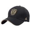 Gorra de béisbol rígida de otoño e invierno para hombre y mujer, con lengüeta de pato, de algodón, con bordado de hilo dorado y letra H, parasol, directa de fábrica