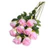 Rosa de montaña nevada popular transfronteriza, flor artificial, flor falsa, flor de seda, decoración del hogar, adornos, arreglo de boda, ramo