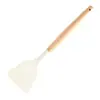 Espátula de Silicone Concha Especial para Panela Antiaderente Conjunto de Espátulas Doméstico para Refogar Colher Escorredora Cozinha Cozinhar Cozinhando Espátula Anti-Escaldante