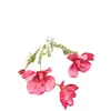 4 Cabezas de Flores de Cosmos, Flores Silvestres Pastorales Frescas y Sencillas, Flores y Follaje Decorativos para Paredes de Fondo, Flores Artificiales