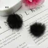 Acessórios Bola de Cabelo de Vison Manchado DIY Acessórios Estilo Antigo Dinastia Han Grampo de Cabelo Artesanal Enfeite de Cabelo Grampo de Cabelo Material Bola de Pelúcia