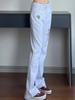 Jeans con Estampado de Rayos de High Street Americano al por Mayor para Hombres y Mujeres, Pantalones Slim Scimitar, Jeans con Estilo High Street Americano