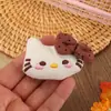 Lenço de Tecido Broche de Urso Desenho Animado Fofo Pingente de Bolsa de Pelúcia Acessório de Boneca Pequena Presente Broche DIY